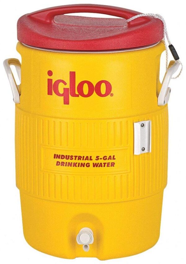 Igloo Water Cooler 5 Gallon Red/Yellow